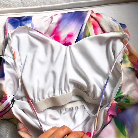 🌷 NICOLE MILLER NEW YORK MULTI FLORAL MAXI DRESS! - Picture 10 of 12